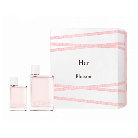 burberry for her set|burberry her blossom gift set.